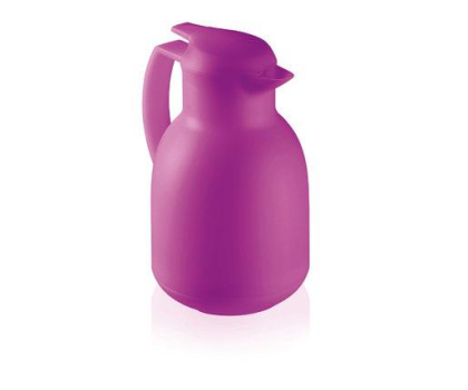 Bidon, termos, kubek termiczny LEIFHEIT Dzbanek prózniowy Bolero 1,0 L satynowy fioletowy 28344
